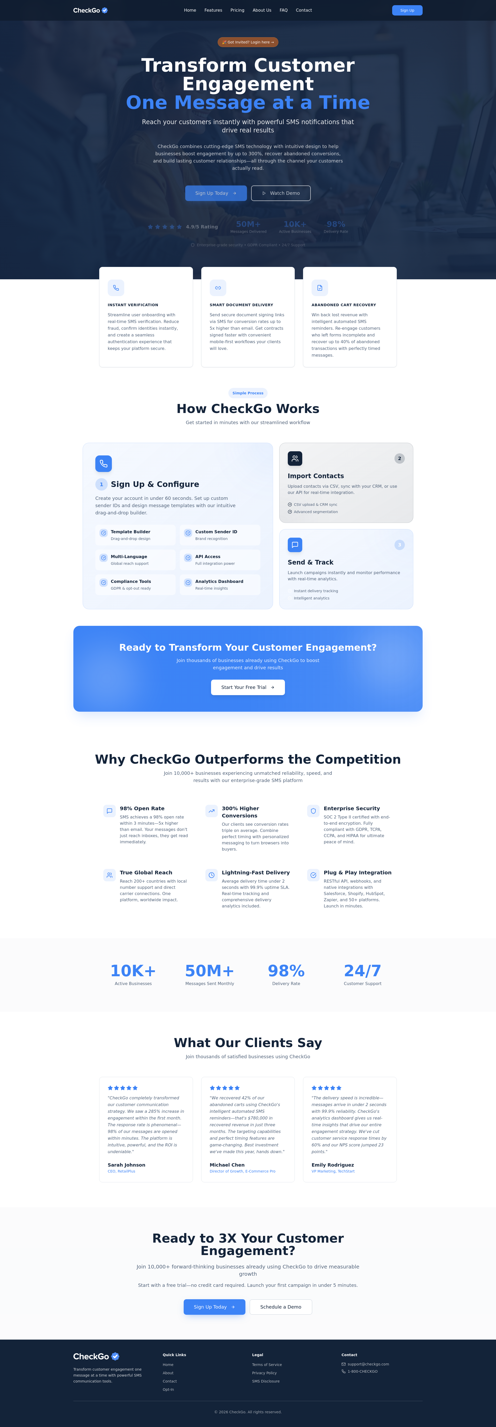 The picture checkgo.org shows when its homepage is shared